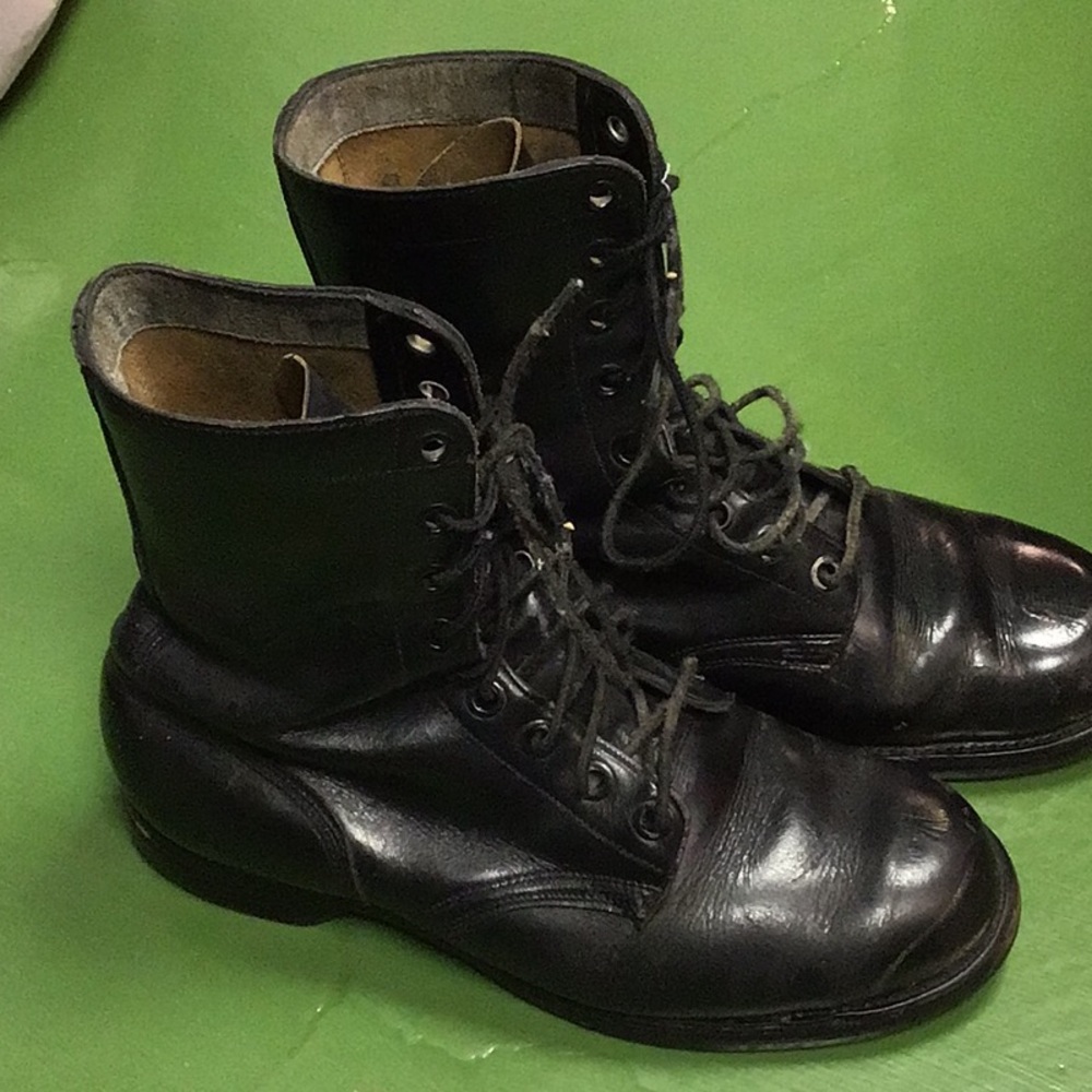 Vintage Post Vietnam Combat Boots